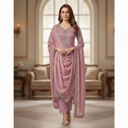 celebrity premium Fendi silk Swarovski suit set