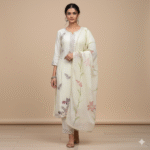 Cotton Muslin Banarasi Cream