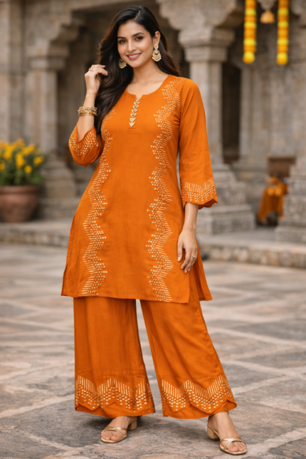 maslin cordset orange