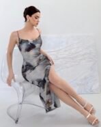 Abstract Print Maxi Dress - Punjabi Threads product image 2