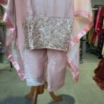 Embroidered Pink Readymade Dress - Punjabi Threads product image 3