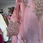Embroidered Pink Readymade Dress - Punjabi Threads product image 4