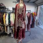 Maroon Readymade Sharara Suit Australia | Punjabi Threads