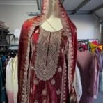 Maroon Readymade Sharara Suit - Punjabi Threads product image 2