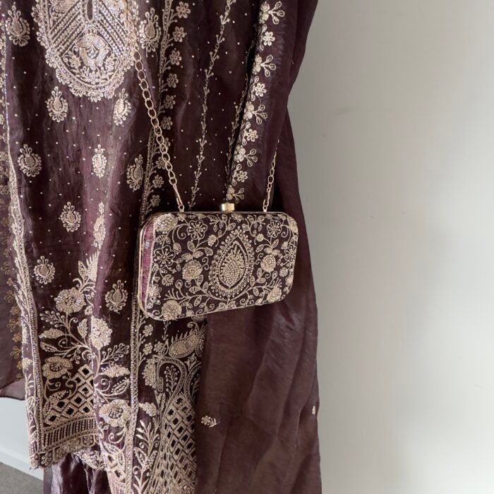 Wine Readymade Dress Australia Side View