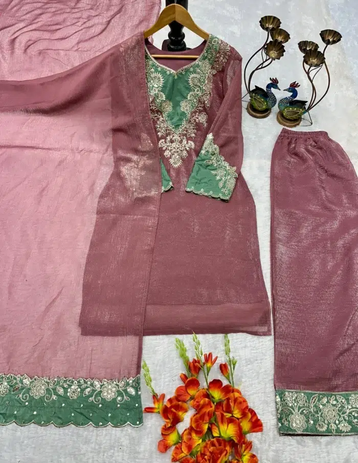 Embroidered Readymade Dress - Punjabi Threads product image 2