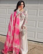 Floral Embroidered Palazzo Suit - Punjabi Threads product image 1