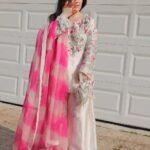 Floral Embroidered Palazzo Suit - Punjabi Threads product image 1