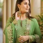 Green Readymade Dress - Punjabi Threads product image 1