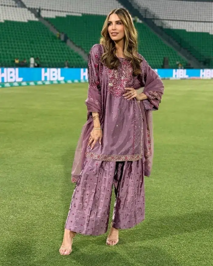 Lavender Sharara Suit - Punjabi Threads product image 3
