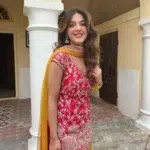 Pink and Yellow Patiala Suit - Punjabi Threads product image 1