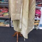 Elegant Beige Embroidered Punjabi Suit - Punjabi Threads product image 3