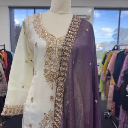 Amethyst Sharara Set - Punjabi Threads product image 2