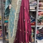Aqua Royale Embroidered Sharara Set - Punjabi Threads product image 3