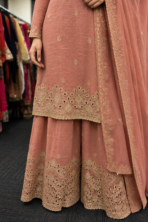 Embroidered Sharara Suit - Punjabi Threads product image 3