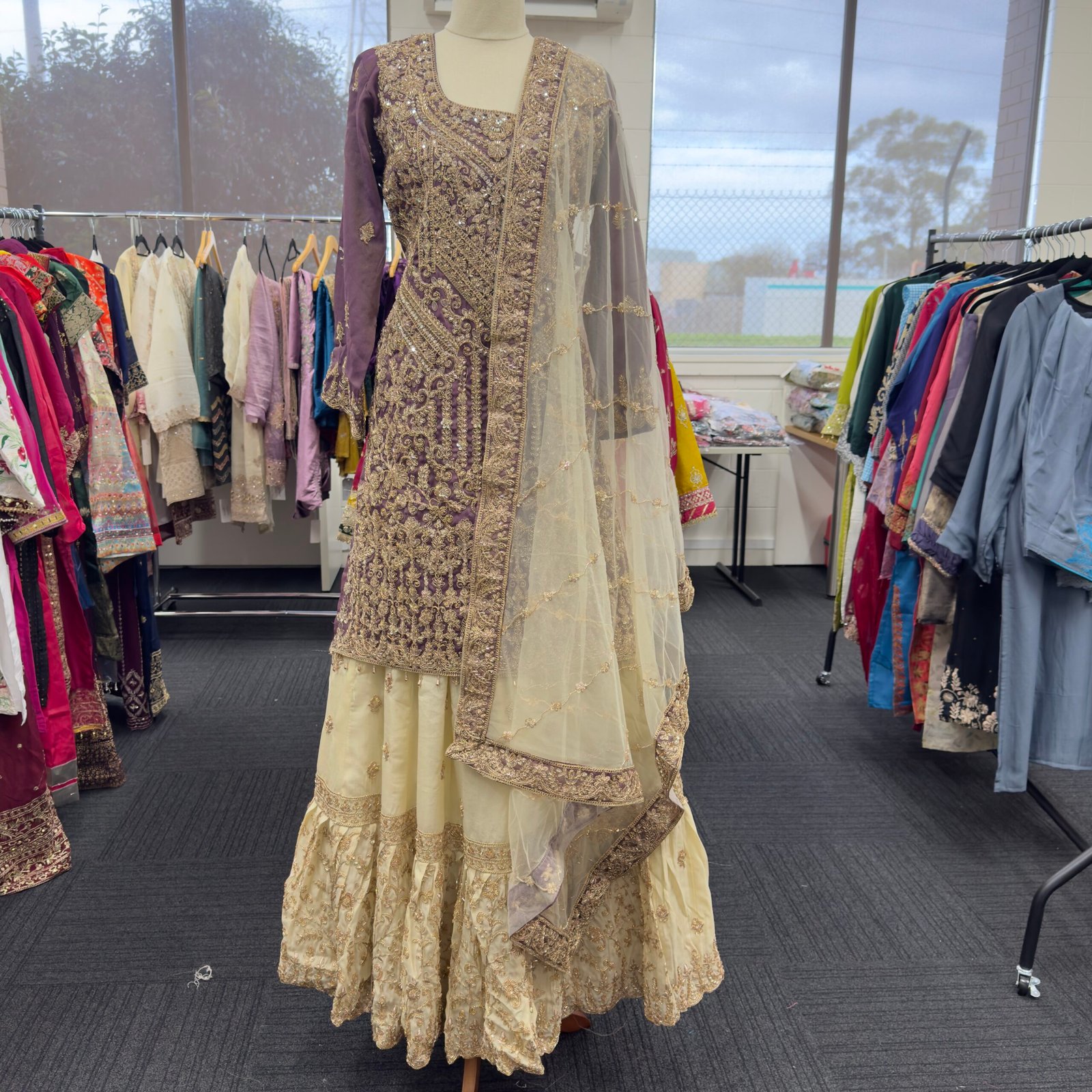 Farshi Lehenga Wedding image 1 Farshi Lehenga Wedding - Punjabi Threads product image 1